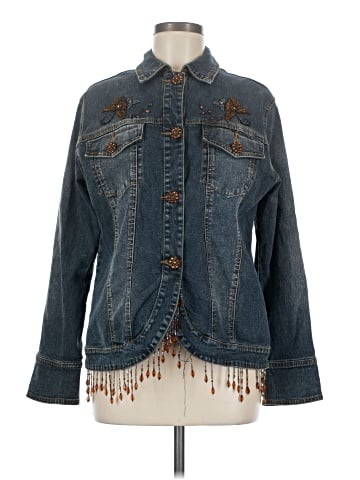DG^2 by Diane Gilman Denim Jacket (view 1)