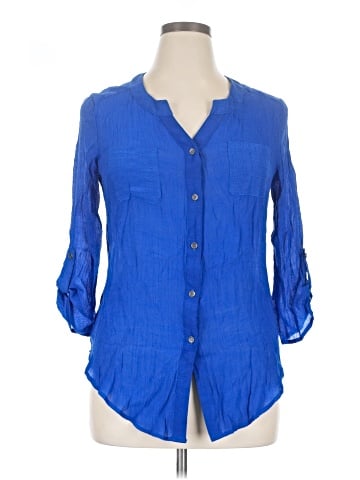 New Directions 3/4 Sleeve Blouse (view 1)