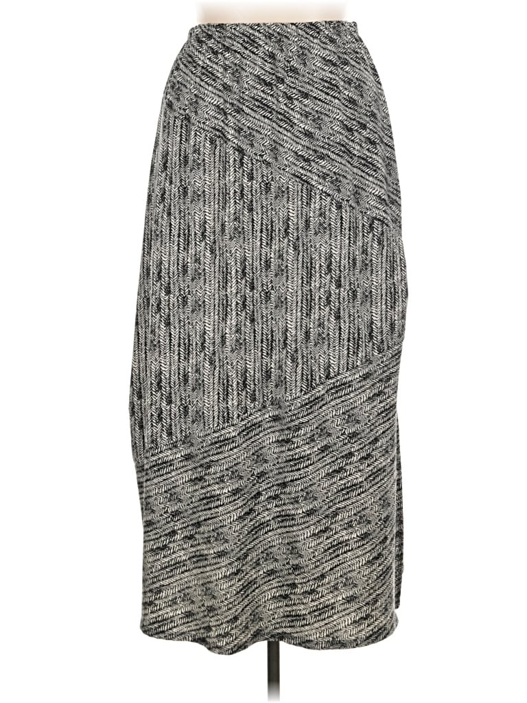 Pre-owned Notations Casual Skirt In Gray