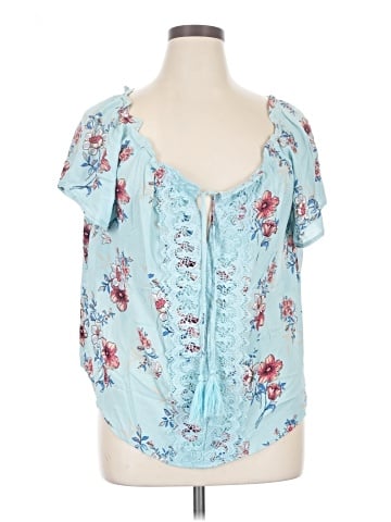 rue21 Short Sleeve Blouse (view 1)