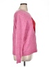 Cupcakes & Cashmere Hearts Pink Pullover Sweater Size XL - photo 4