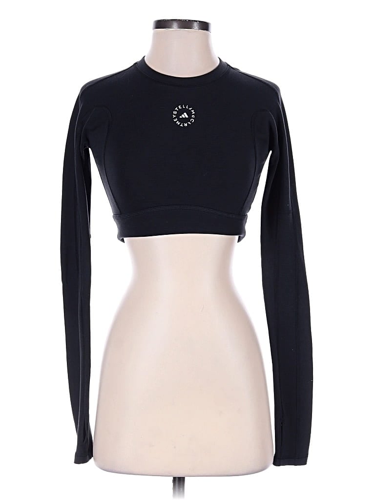 Pre-owned Adidas Stella Mccartney Long Sleeve T-shirt In Black