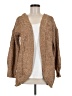 No Comment 100% Acrylic Brown Cardigan Size M - photo 1