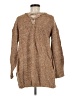 No Comment 100% Acrylic Brown Cardigan Size M - photo 2