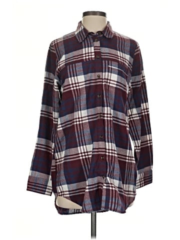 Free Press Long Sleeve Button-Down Shirt (view 1)