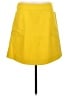 Boden 100% Wool Solid Yellow Wool Skirt Size 8R - photo 1