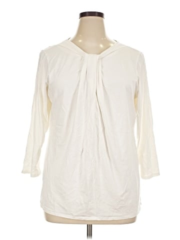 Marina Rinaldi 3/4 Sleeve Blouse (view 1)