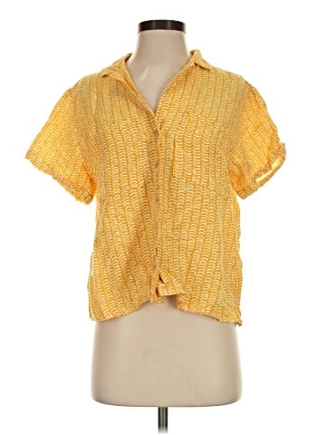 Maeve by Anthropologie Short Sleeve Blouse (view 1)