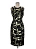 Alexa B Graphic Black Cocktail Dress Size 8 - photo 1