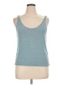 Zara Teal Sleeveless Top Size XL - photo 1