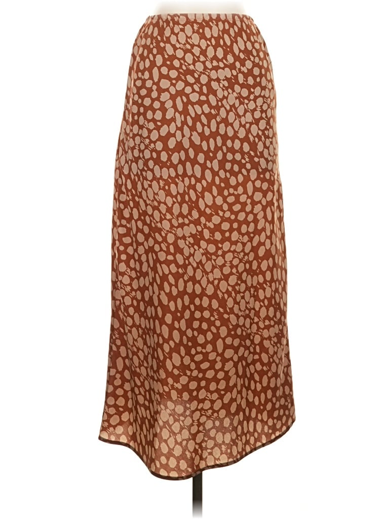 Pre-owned Nlt Casual Skirt In Brown
