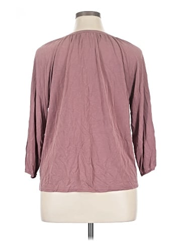 Lucky Brand 3/4 Sleeve Blouse (view 2)
