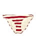 Venus Stripes Ivory Swimsuit Bottoms Size 12 - photo 1