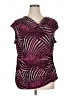 Worthington Purple Sleeveless Blouse Size 1X - photo 1