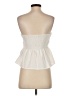 Shein 100% Polyester Ivory Sleeveless Top Size 4 - photo 2