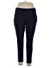 Simply Vera Vera Wang Solid Blue Active Pants Size XL - photo 1