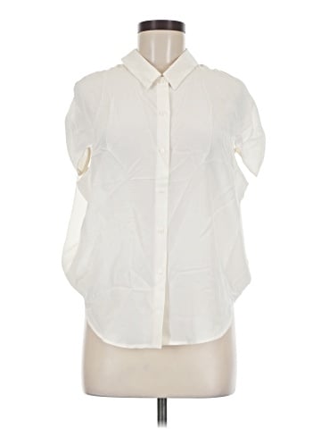 Habitual Short Sleeve Silk Top (view 1)