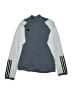 Adidas 100% Polyester Gray Track Jacket Size 13 - 14 - photo 1