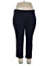 Elle Solid Blue Active Pants Size XL - photo 1