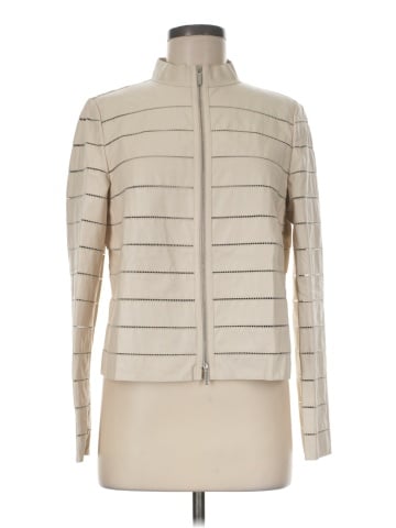 Lafayette 148 New York Leather Jacket (view 1)