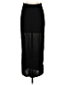 Zara Solid Black Formal Skirt Size S - photo 1