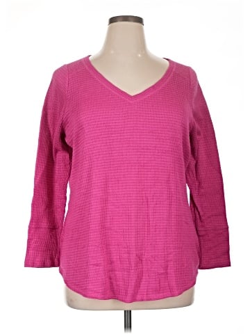 Lane Bryant 3/4 Sleeve T-Shirt (view 1)