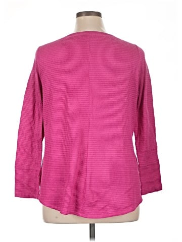 Lane Bryant 3/4 Sleeve T-Shirt (view 2)