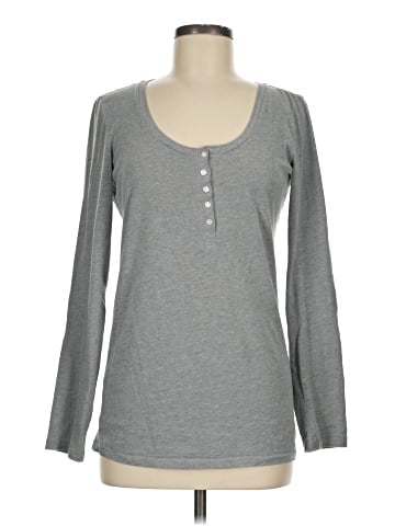 Victoria's Secret Long Sleeve Henley (view 1)