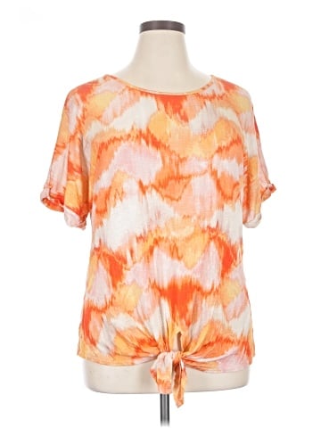 AB Studio Short Sleeve Blouse (view 1)