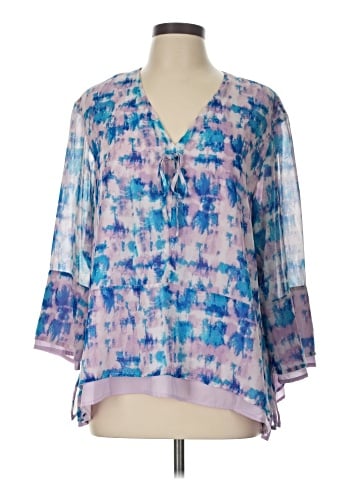 Donna Karan New York 3/4 Sleeve Blouse (view 1)