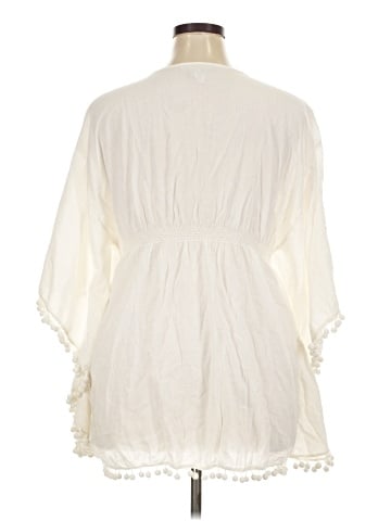 Style&Co 3/4 Sleeve Blouse (view 2)