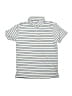 Crewcuts Stripes White Short Sleeve Button-Down Shirt Size 12 - 14 - photo 1