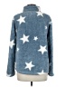 Hem & Thread 100% Polyester Stars Blue Pullover Sweater Size M - photo 2