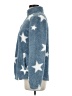 Hem & Thread 100% Polyester Stars Blue Pullover Sweater Size M - photo 5