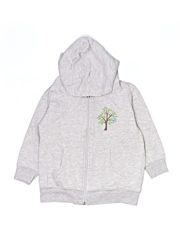 Rabbit Skins Zip Up Hoodie (view 1)