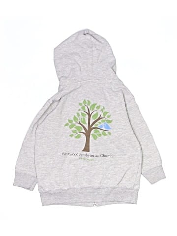 Rabbit Skins Zip Up Hoodie (view 2)