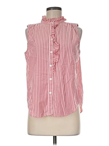 Ann Taylor Sleeveless Button-Down Shirt (view 1)