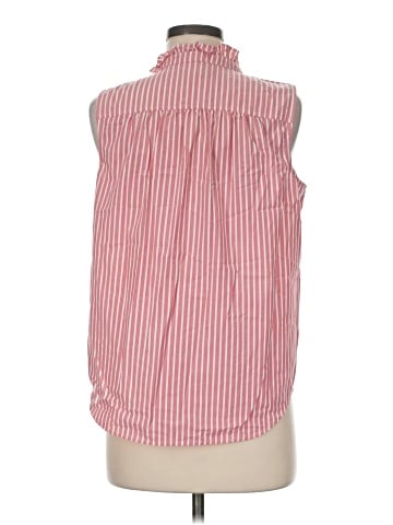 Ann Taylor Sleeveless Button-Down Shirt (view 2)