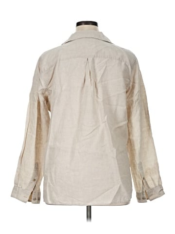 L.L.Bean 3/4 Sleeve Button-Down Shirt (view 2)