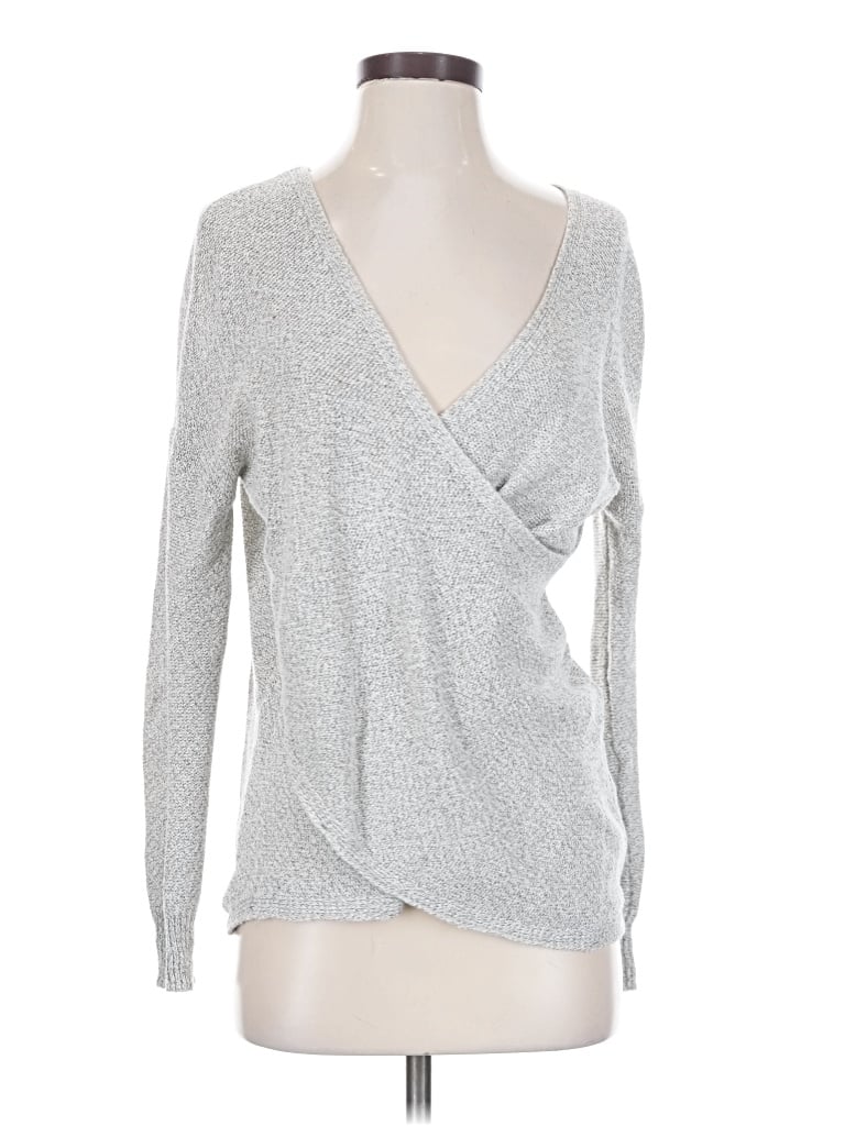 Pre-owned Kimchi Blue Pullover Sweater In Silver