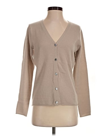 Garnet Hill Cashmere Cardigan (view 1)