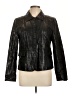 Neiman Marcus Metallic Black Blazer Size 10 - photo 1
