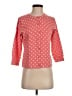 Garnet Hill Polka Dots Pink Pullover Sweater Size S - photo 1