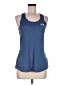 The North Face 100% Polyester Blue Active Tank Size M - photo 1