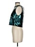 Express Teal Sleeveless Blouse Size S - photo 5