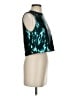 Express Teal Sleeveless Blouse Size S - photo 4