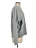 Lou & Grey Graphic Gray Pullover Sweater Size M - photo 4