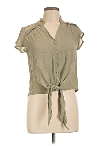 E&M Collection Short Sleeve Blouse (view 1)