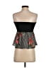 Haute Rogue 100% Polyester Black Tube Top Size S - photo 2