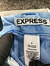 Express Blue Denim Shorts Size 4 - photo 3